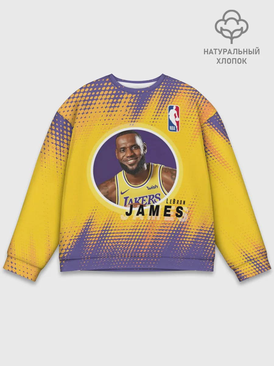 Мужской свитшот базовый / LeBron James