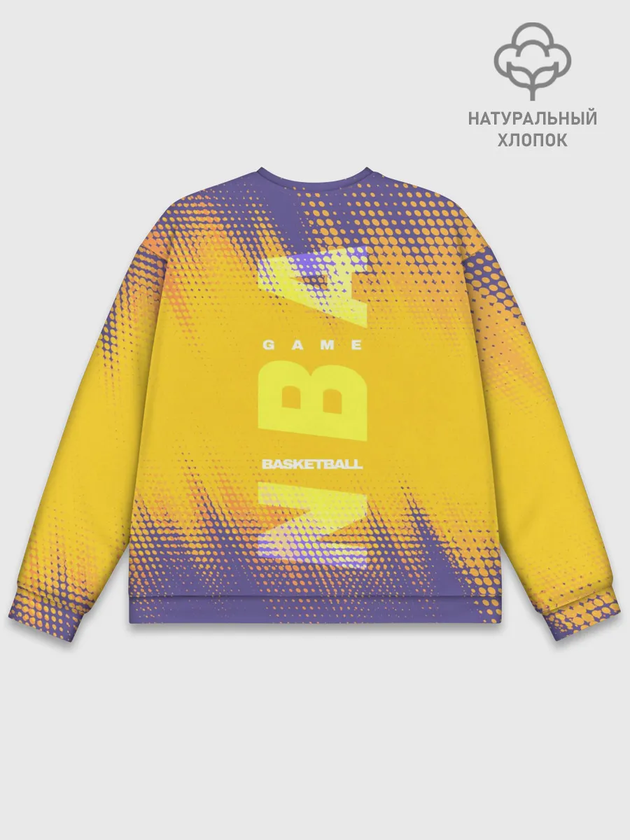 Мужской свитшот базовый / Los Angeles Lakers