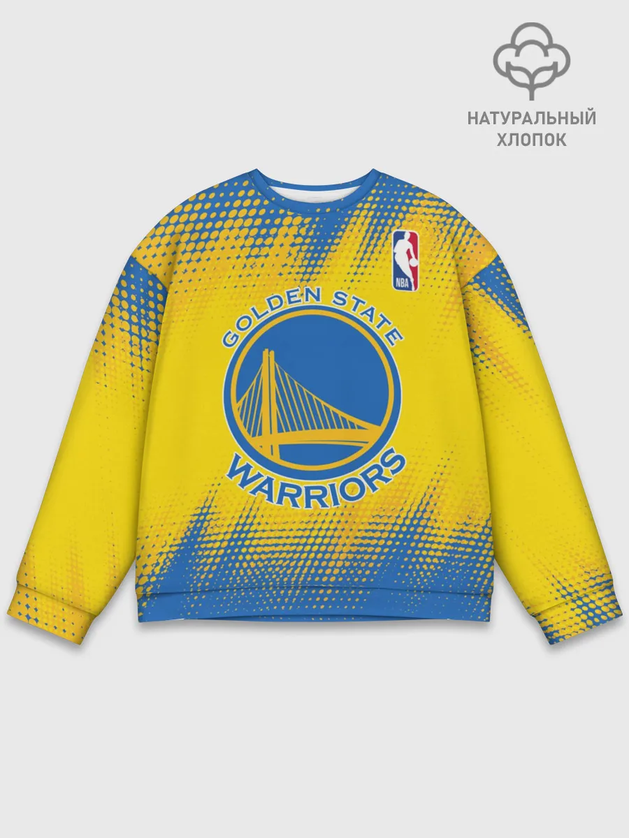 Мужской свитшот базовый / Golden State Warriors