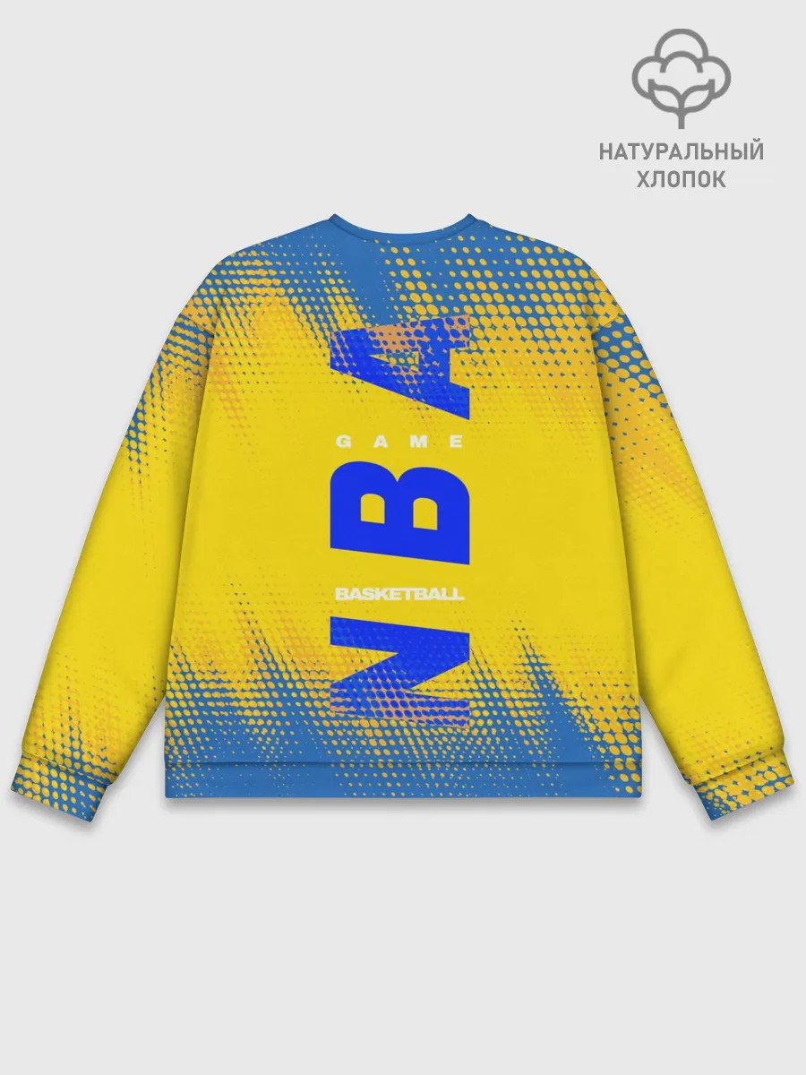 Мужской свитшот базовый / Golden State Warriors