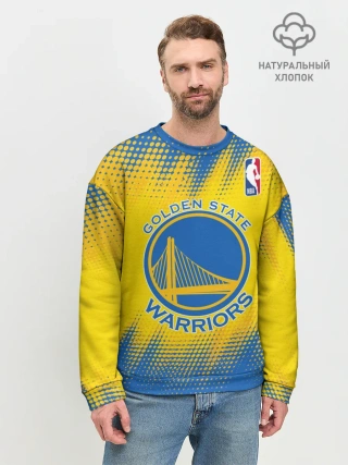Мужской свитшот базовый / Golden State Warriors