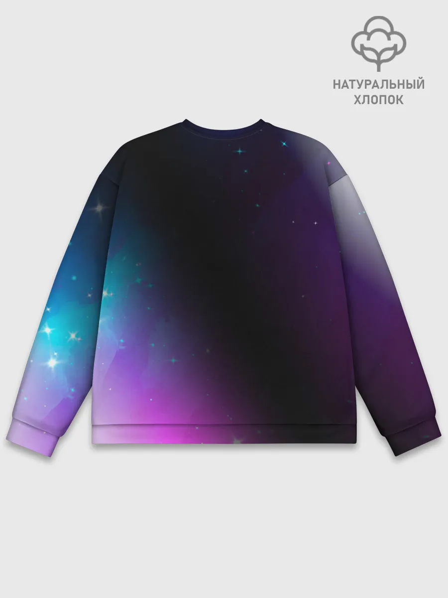 Мужской свитшот базовый / RUSSIA / РОССИЯ