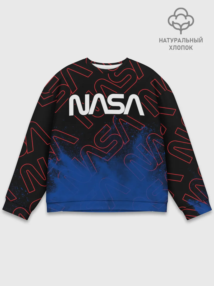 Мужской свитшот базовый / NASA / НАСА