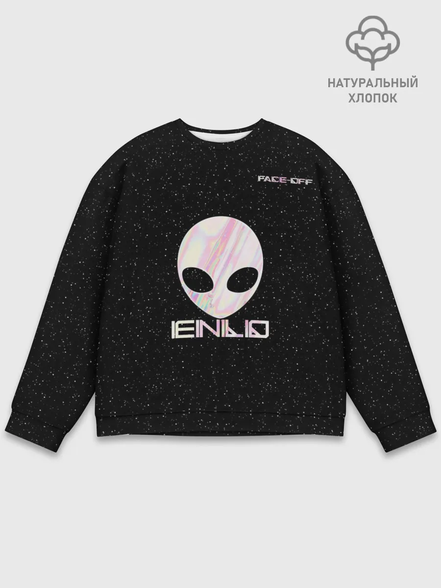 Мужской свитшот базовый / Face Off-Enlo