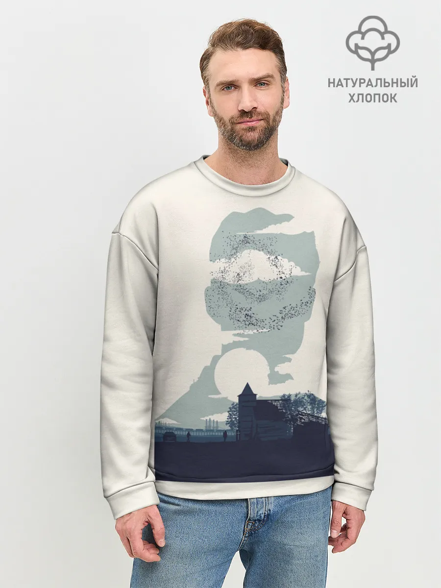 Мужской свитшот базовый / Настоящий детектив