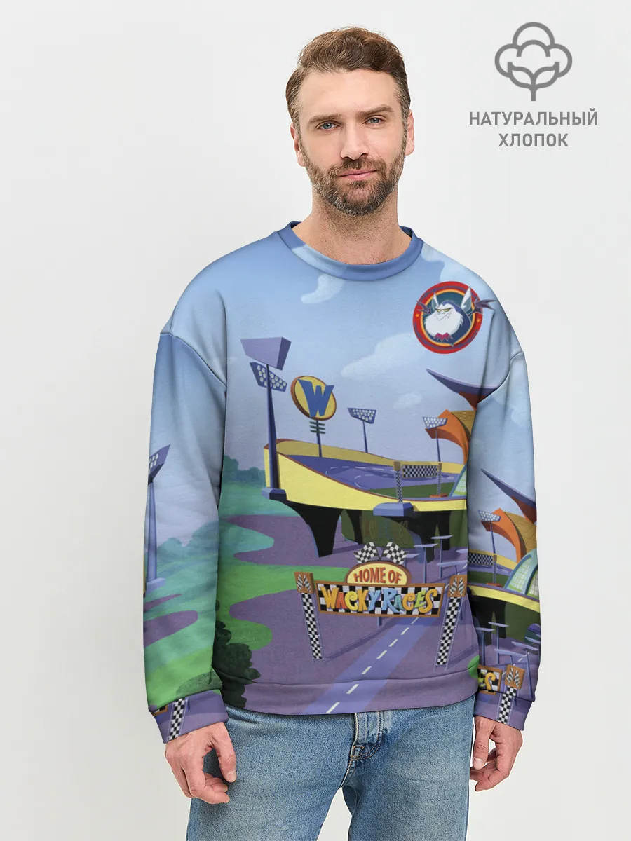 Мужской свитшот базовый / Bella Badge