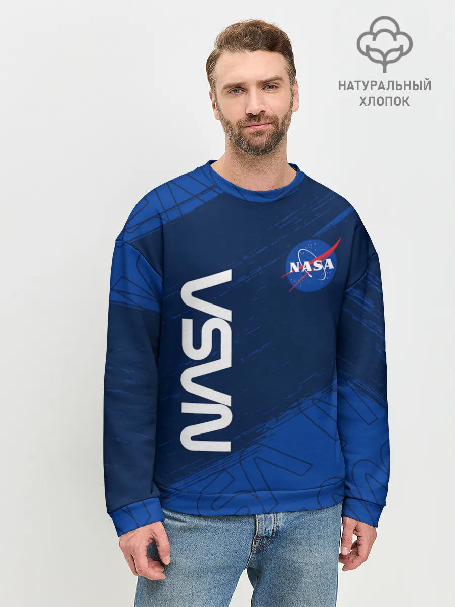 Мужской свитшот базовый / NASA / НАСА
