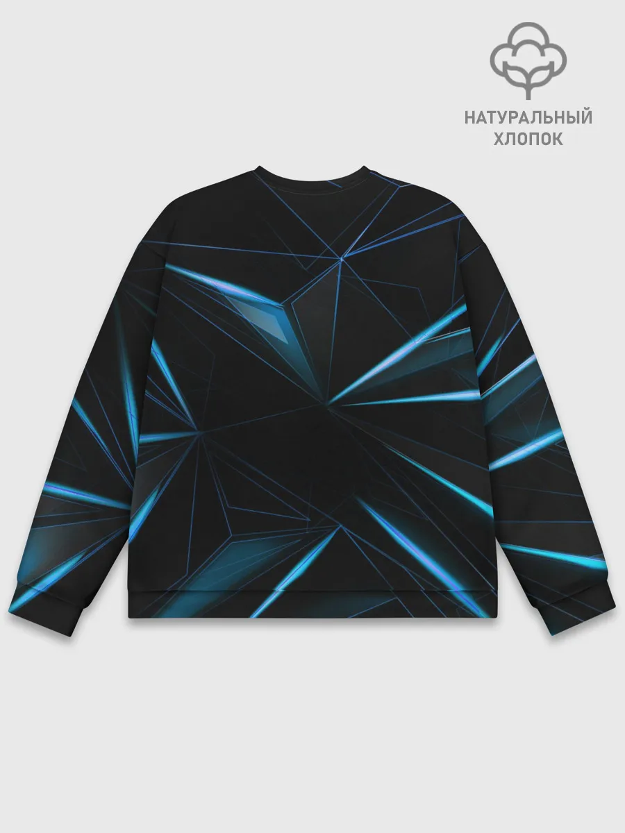 Мужской свитшот базовый / ТРАФАЛЬГАР ЛО. Металлический фон