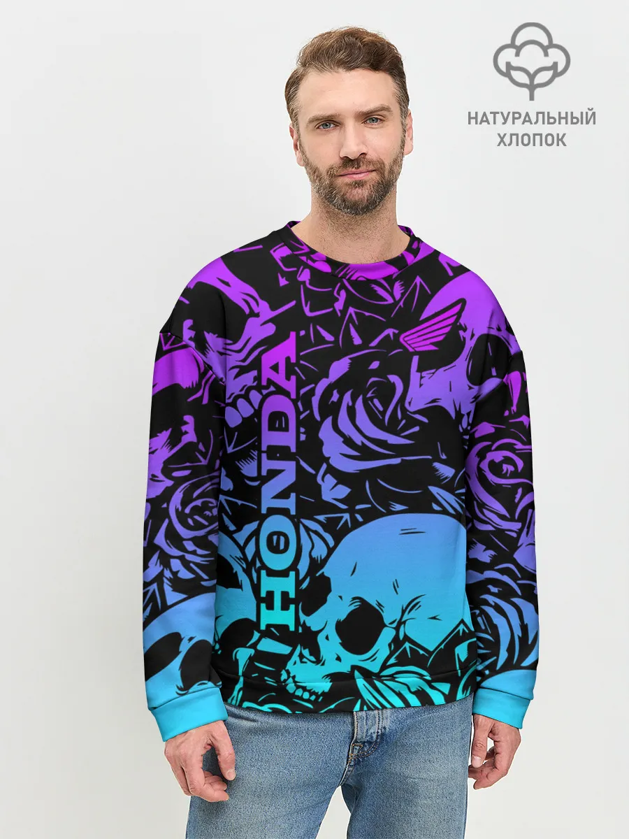 Мужской свитшот базовый / HONDA