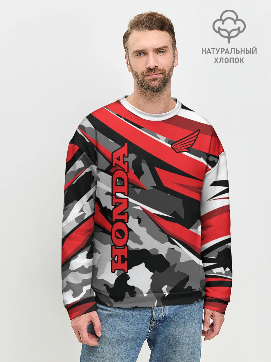 Мужской свитшот базовый / HONDA