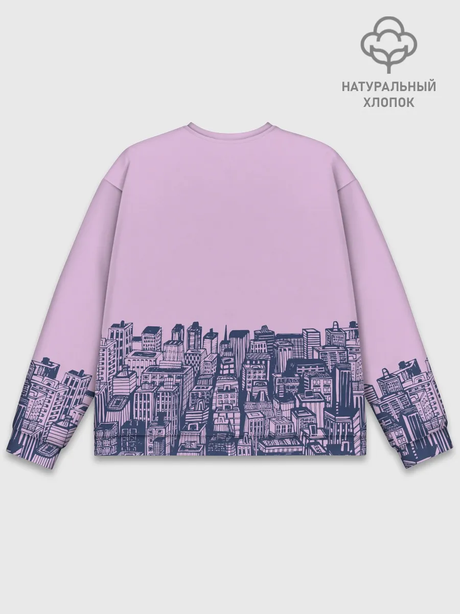 Мужской свитшот базовый / город