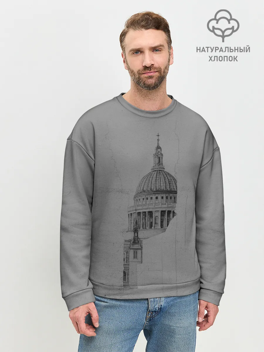 Мужской свитшот базовый / собор
