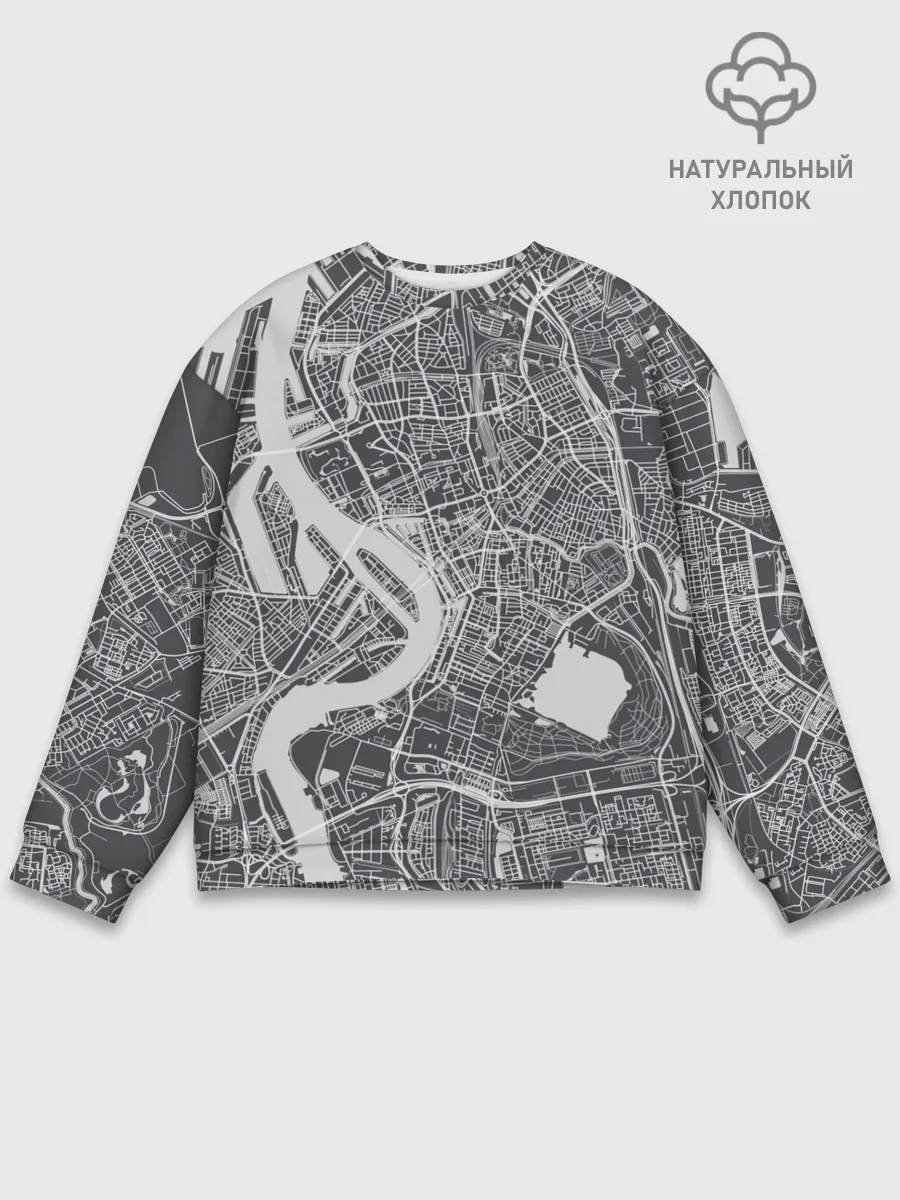 Мужской свитшот базовый / генплан