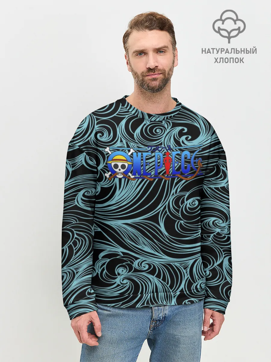 Мужской свитшот базовый / Ван Пис | One Piece