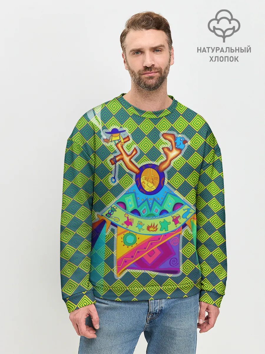 Мужской свитшот базовый / Шаман
