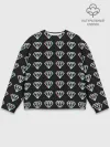 Мужской свитшот базовый / Diamonds Glitch