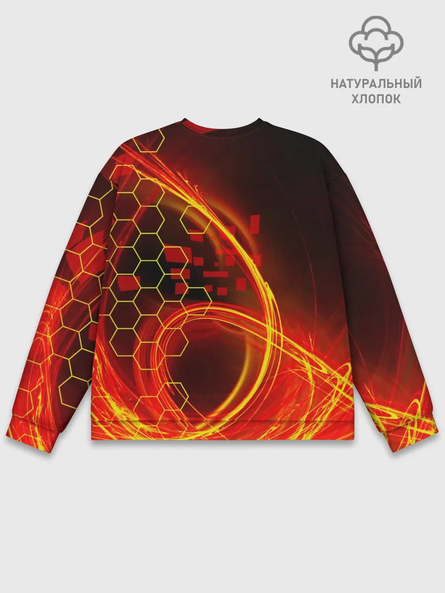 Мужской свитшот базовый / Ван Пис | Луффи 4 гир