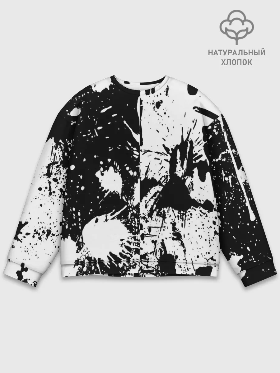 Мужской свитшот базовый / КРАСКА И НИЧЕГО ЛИШНЕГО!