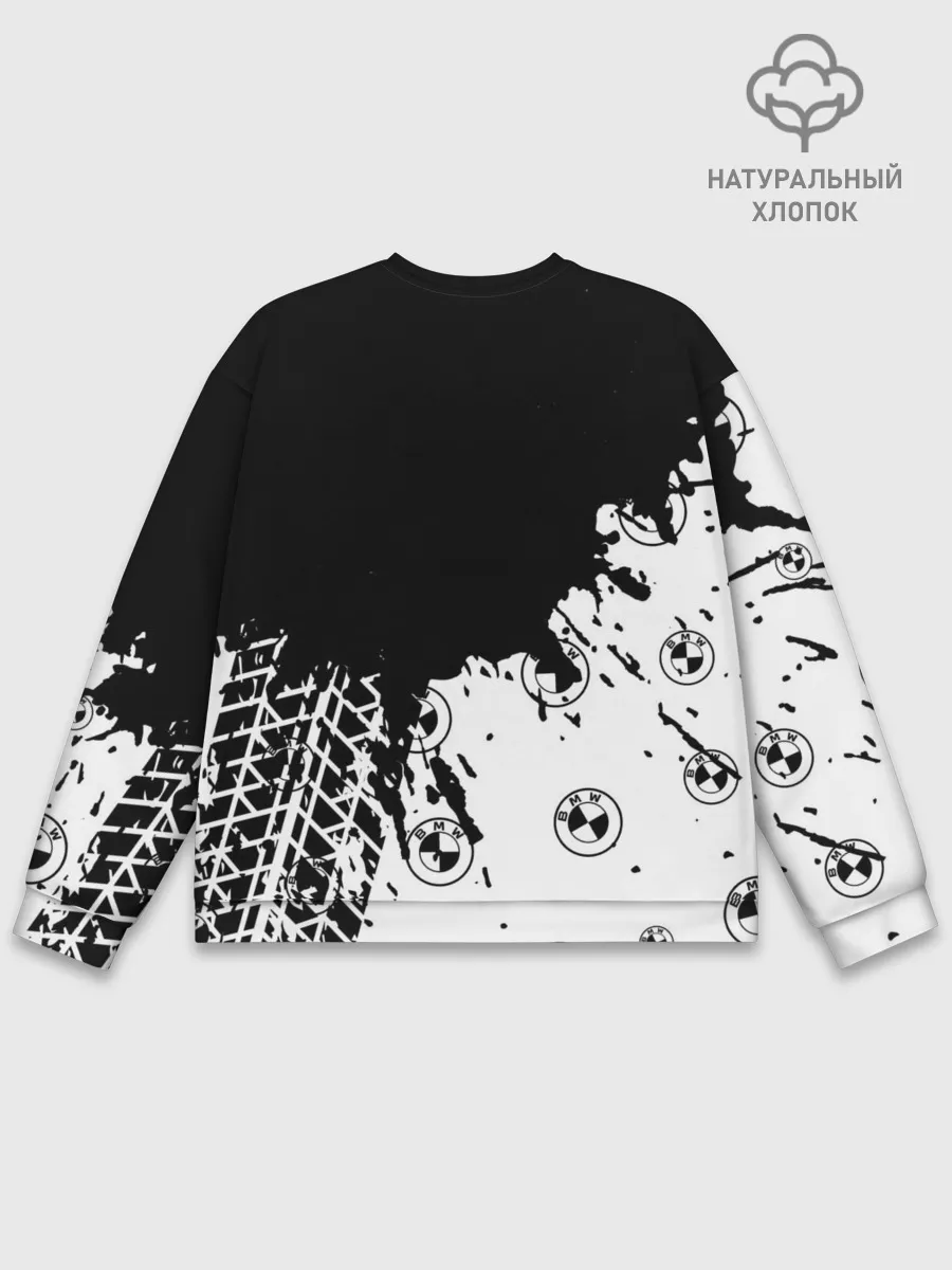 Мужской свитшот базовый / BMW / БМВ