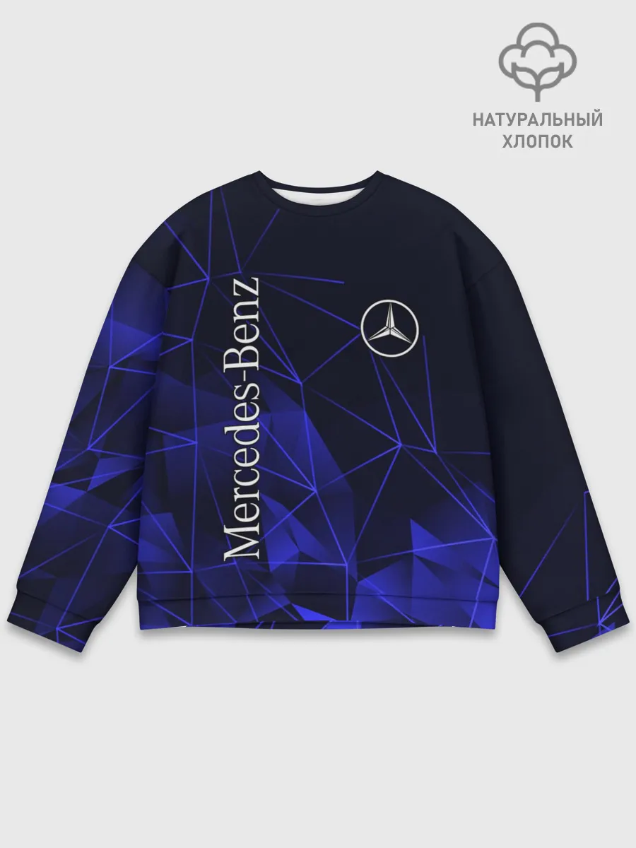 Мужской свитшот базовый / MERCEDES