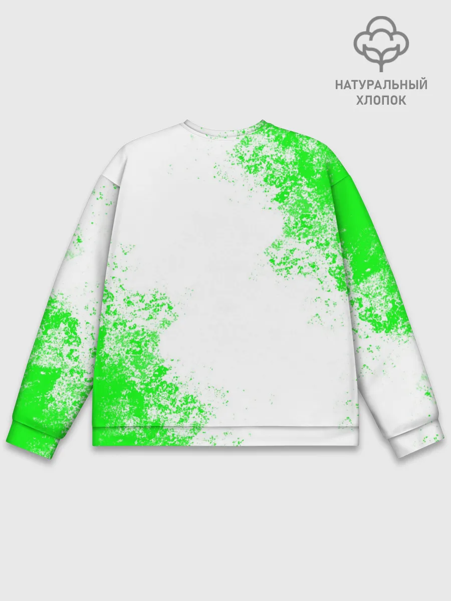 Мужской свитшот базовый / MINECRAFT CREEPER