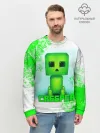 Мужской свитшот базовый / MINECRAFT CREEPER