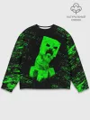 Мужской свитшот базовый / MINECRAFT CREEPER