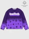 Мужской свитшот базовый / TWITCH / ТВИЧ