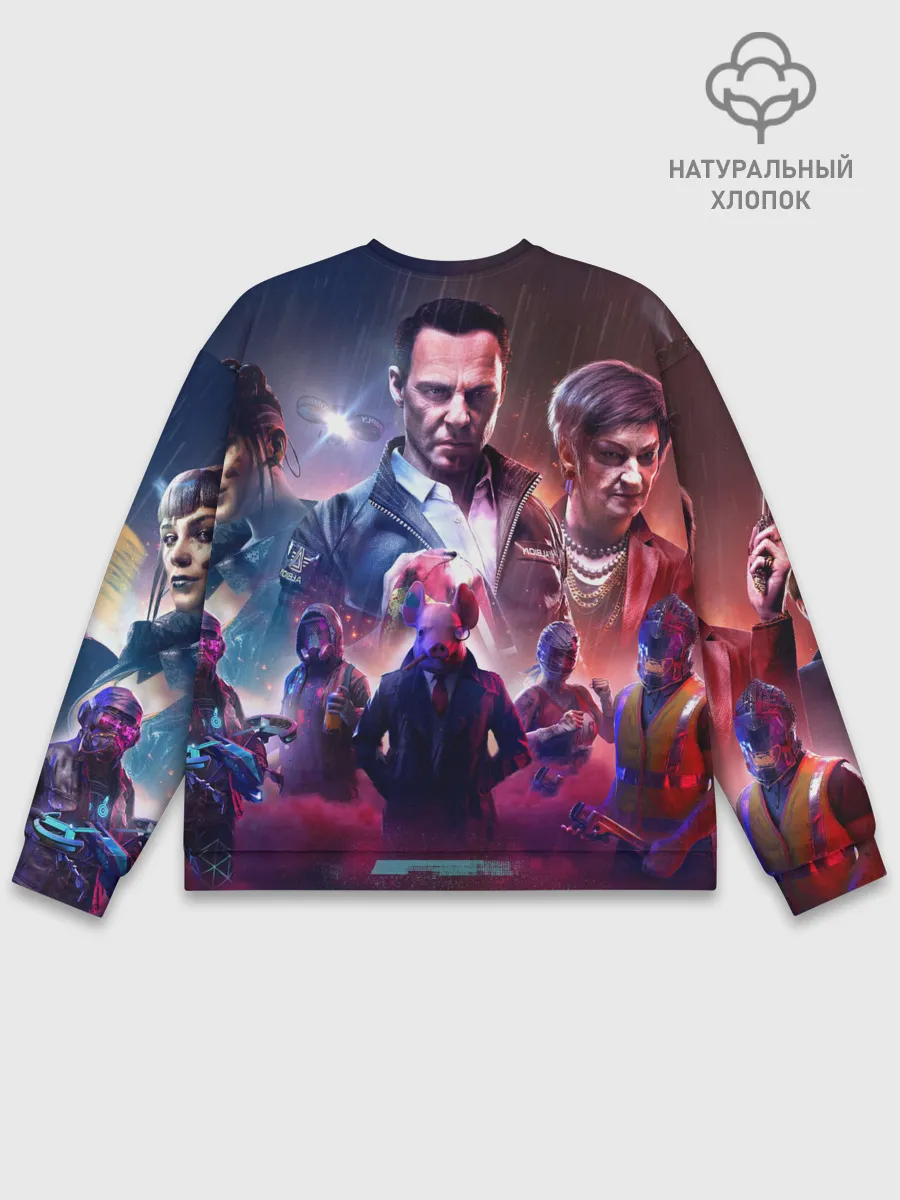 Мужской свитшот базовый / WATCH DOGS:LEGION