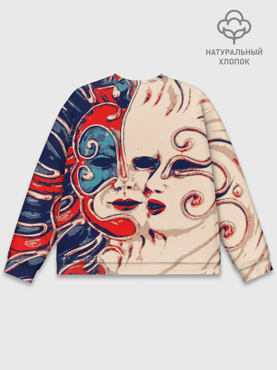 Мужской свитшот базовый / Маски
