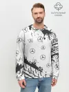 Мужской свитшот базовый / MERCEDES / МЕРСЕДЕС