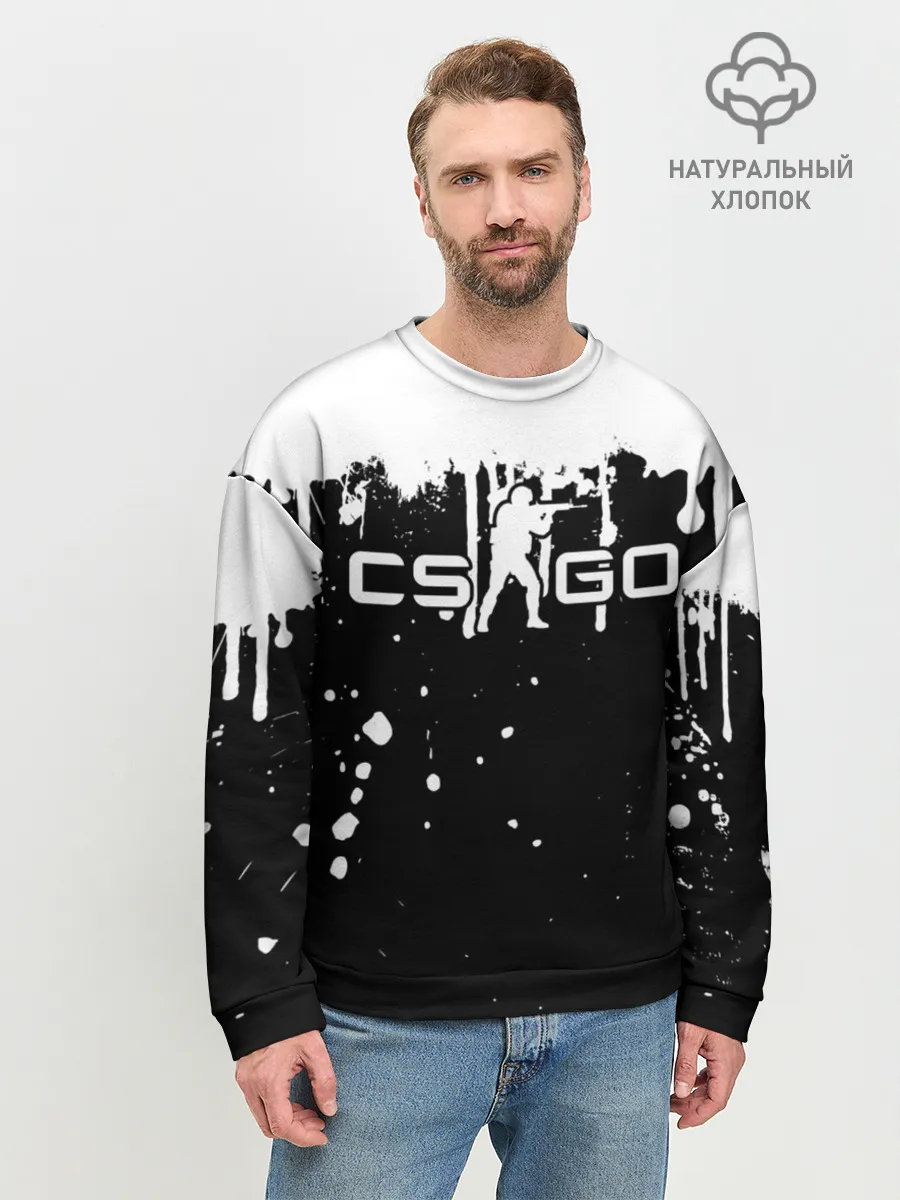 Мужской свитшот базовый / COUNTER STRIKE