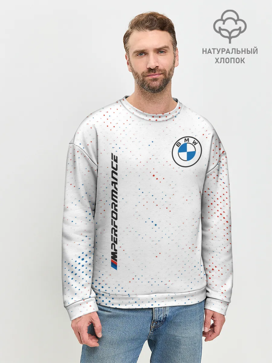Мужской свитшот базовый / BMW / БМВ
