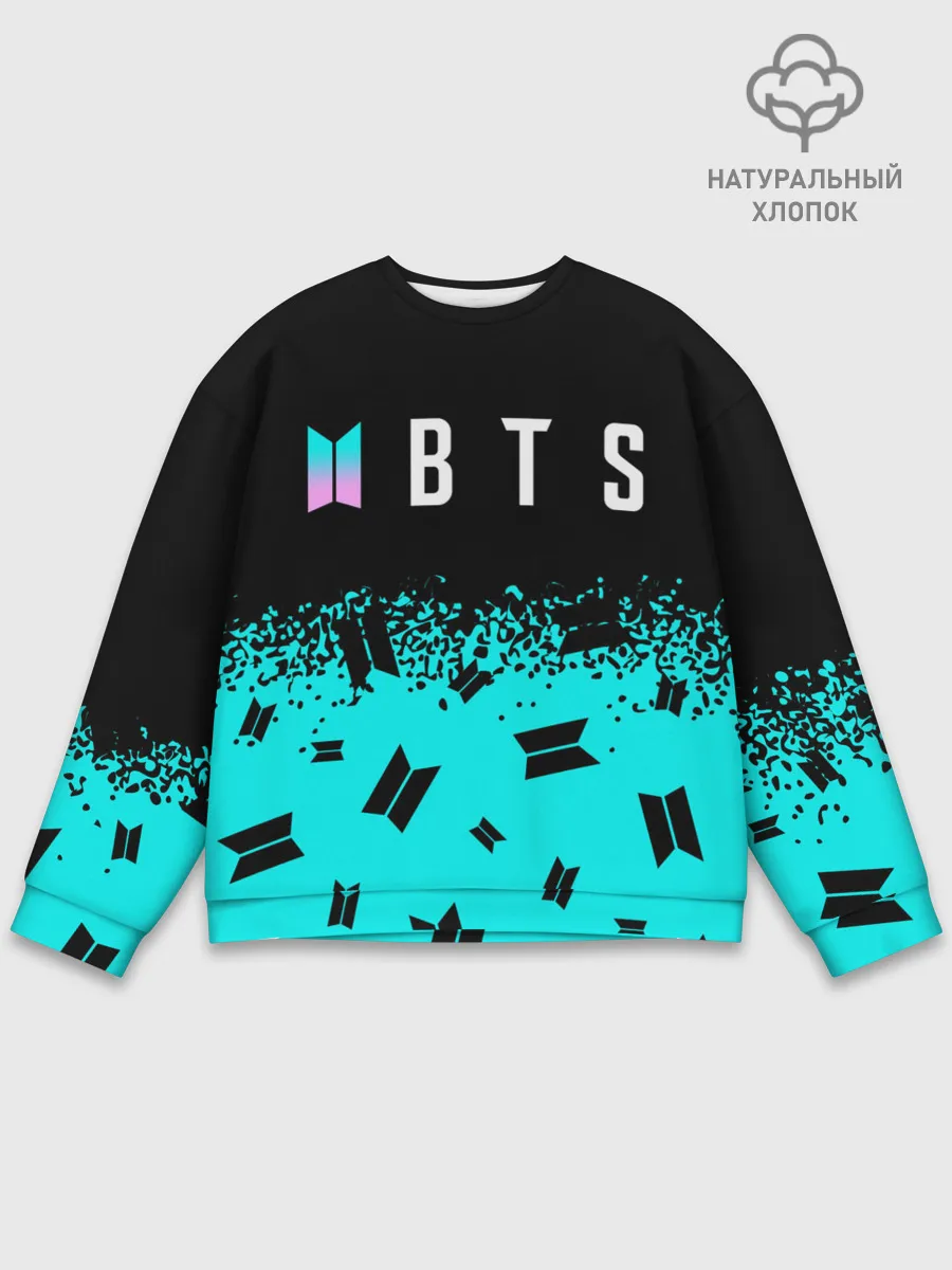 Мужской свитшот базовый / BTS / БТС