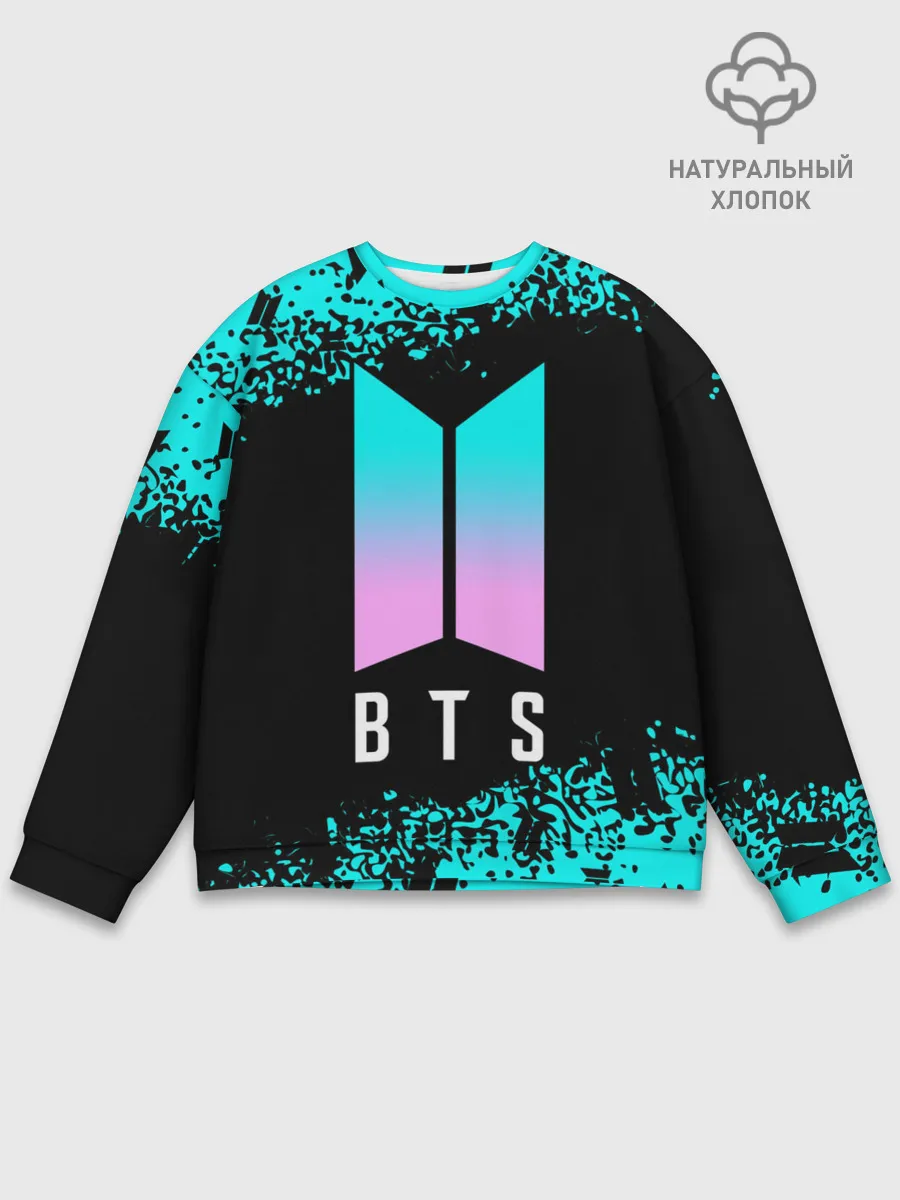 Мужской свитшот базовый / BTS / БТС