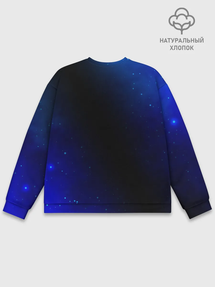 Мужской свитшот базовый / RUSSIA / РОССИЯ