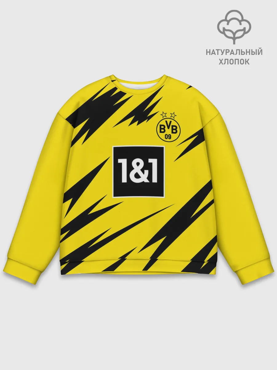 Мужской свитшот базовый / HAALAND Borussia Dortmund