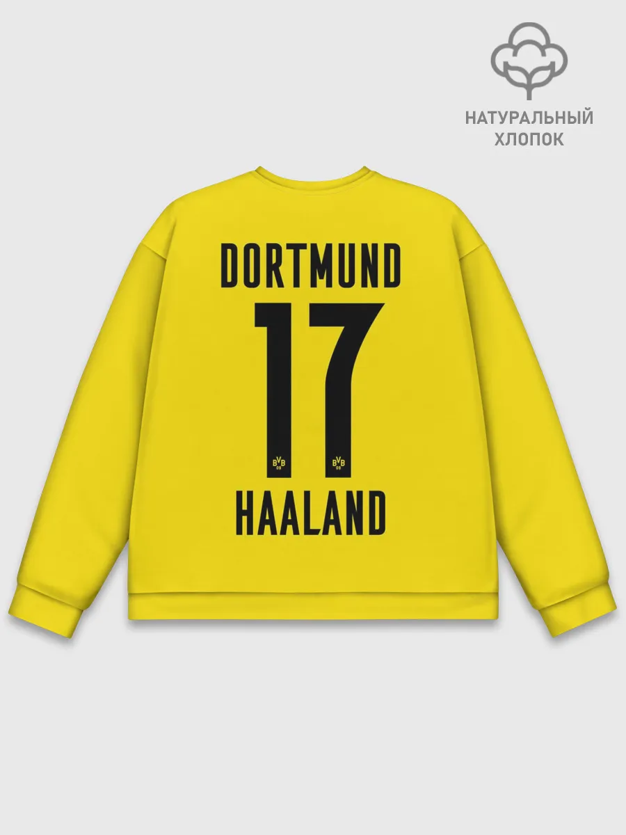 Мужской свитшот базовый / HAALAND Borussia Dortmund