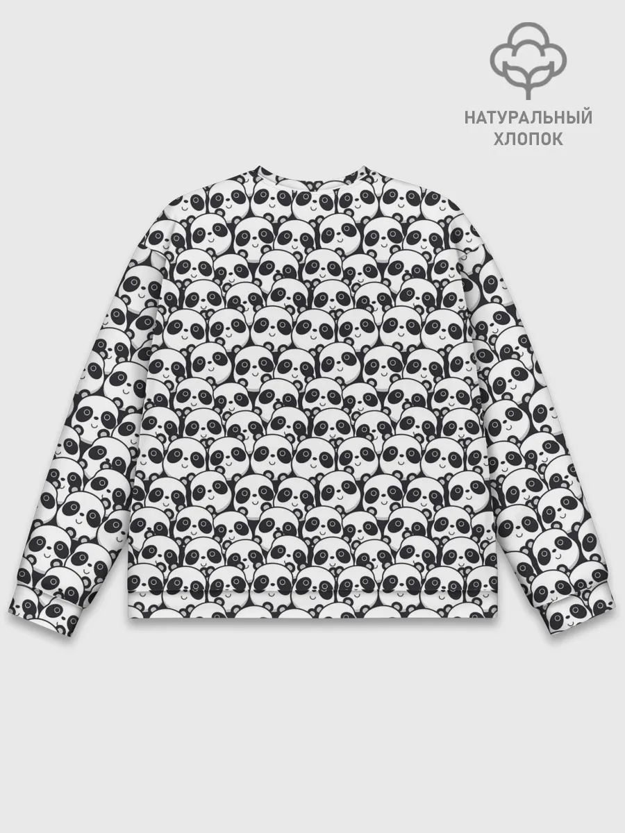 Мужской свитшот базовый / ПАНДЫ