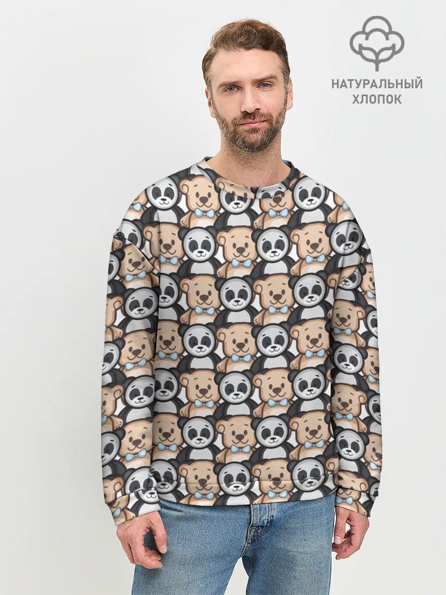 Мужской свитшот базовый / МИШКИ