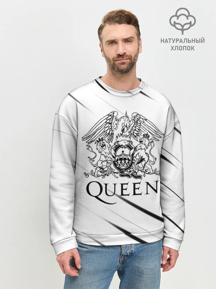 Мужской свитшот базовый / QEEN | Куин