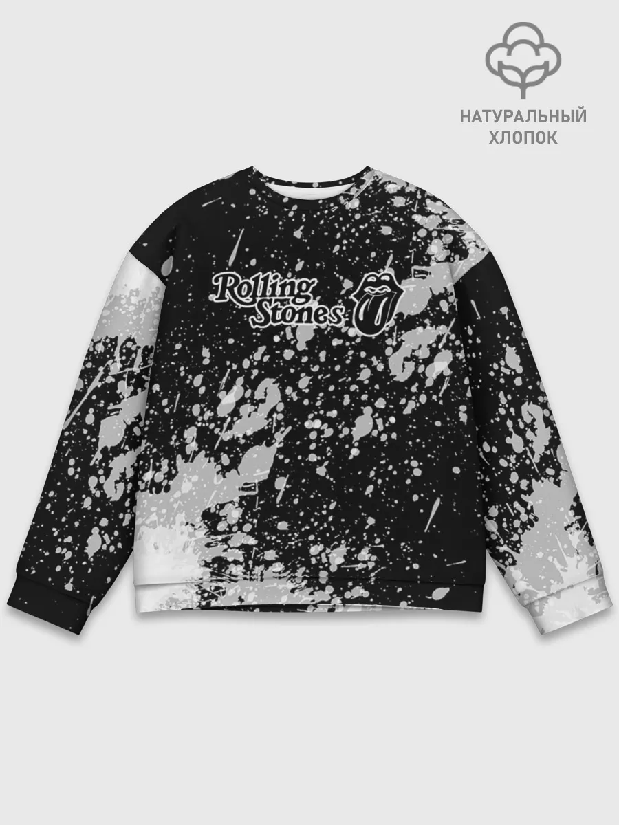 Мужской свитшот базовый / Rolling Stones