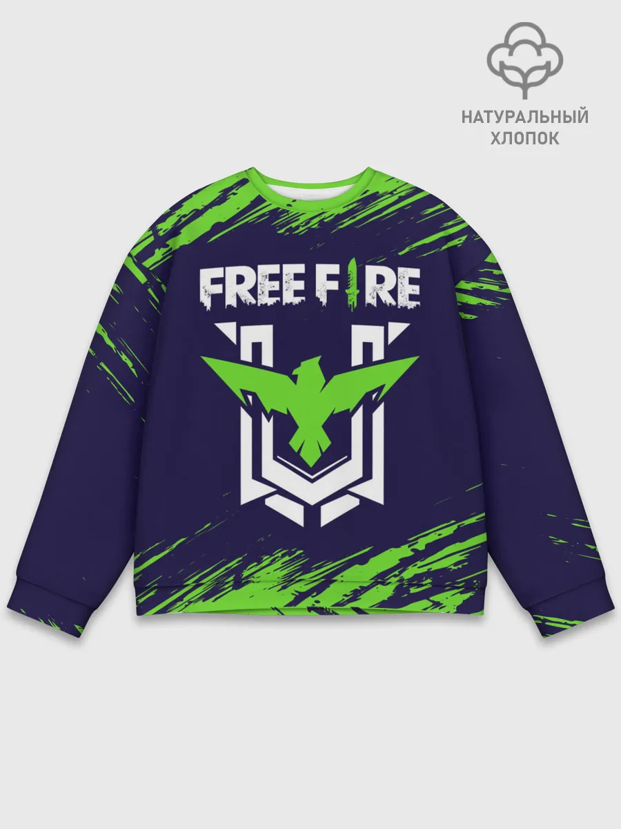 Мужской свитшот базовый / FREE FIRE / ФРИ ФАЕР
