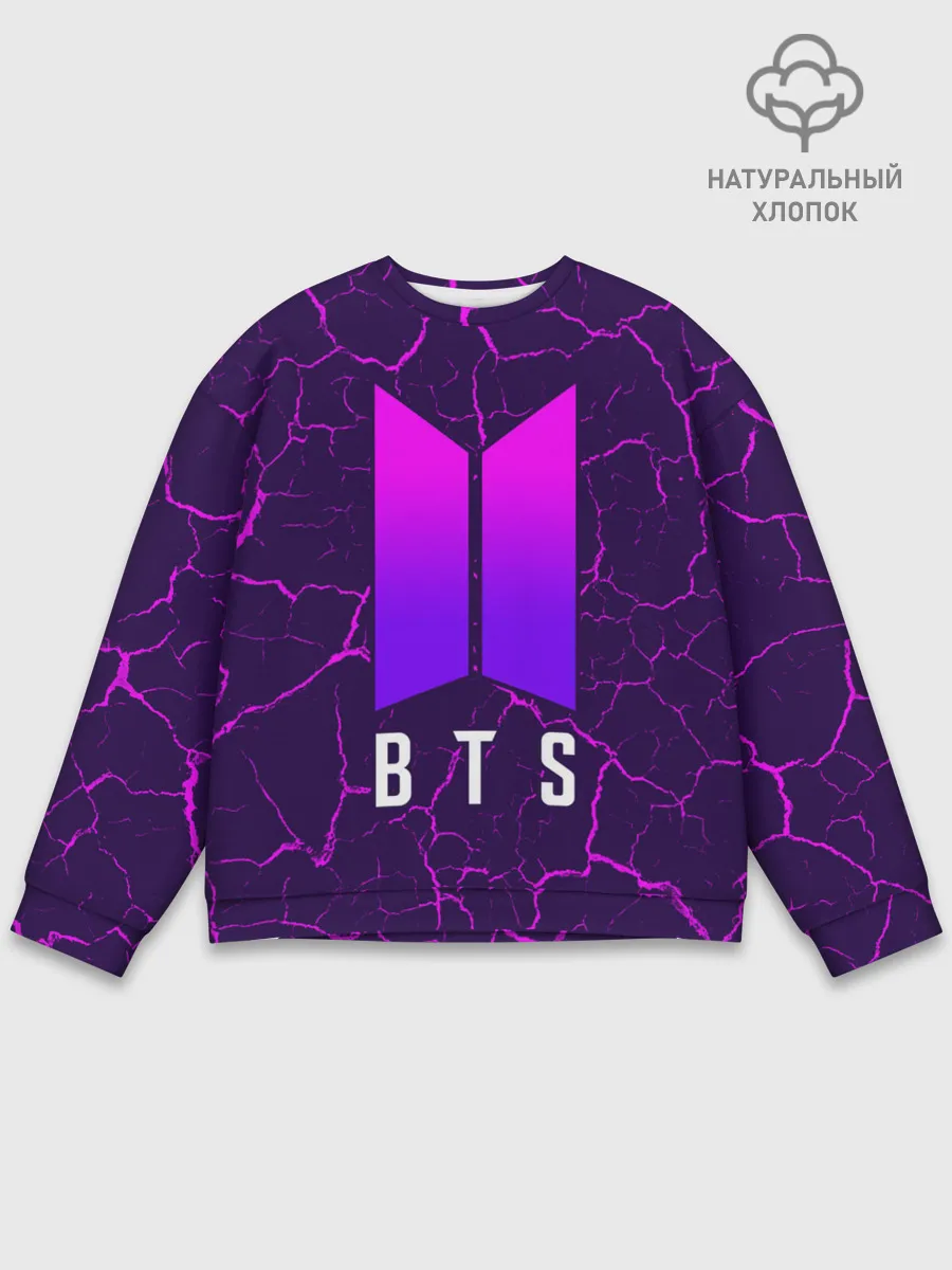 Мужской свитшот базовый / BTS / БТС