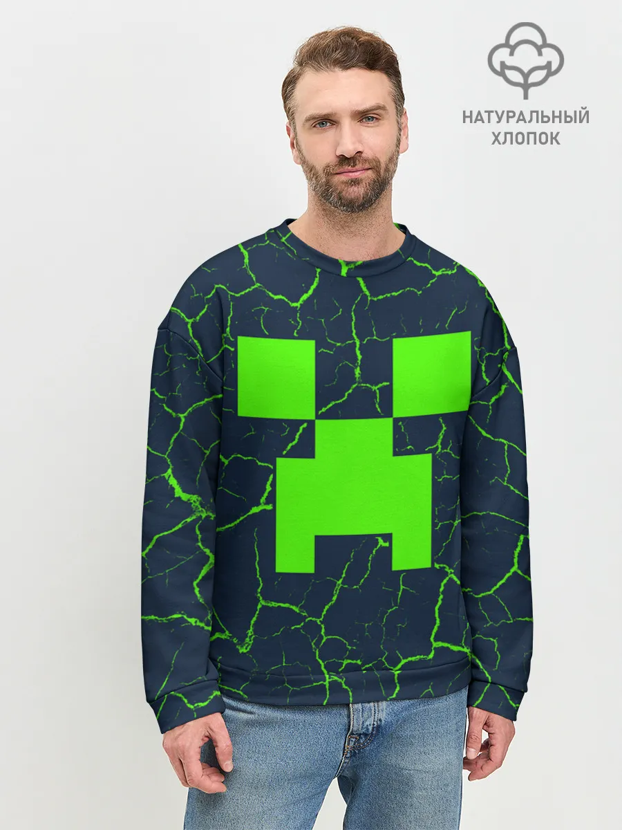 Мужской свитшот базовый / MINECRAFT / МАЙНКРАФТ