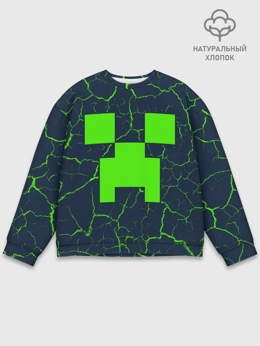 Мужской свитшот базовый / MINECRAFT / МАЙНКРАФТ