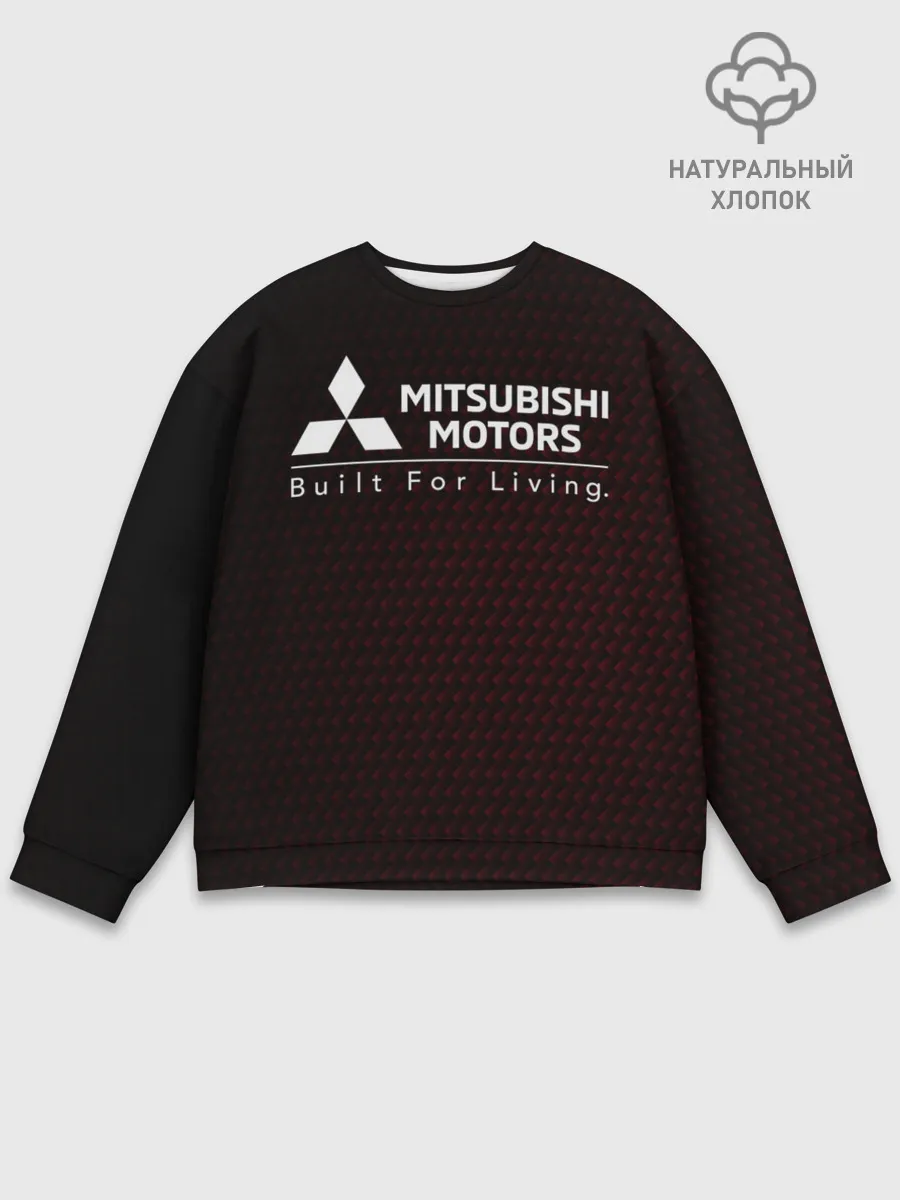 Мужской свитшот базовый / MITSUBISHI / МИТСУБИСИ