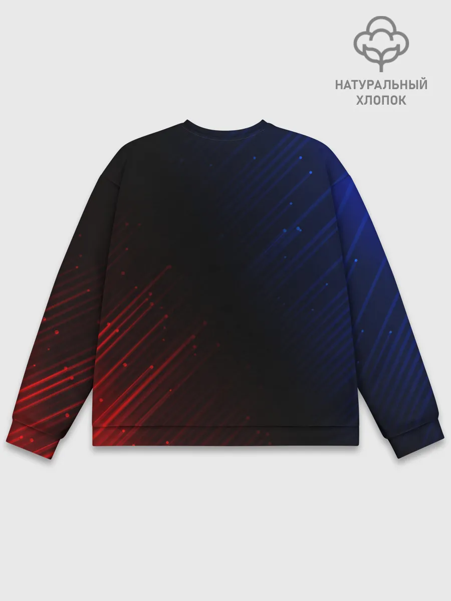 Мужской свитшот базовый / MERCEDES / МЕРСЕДЕС