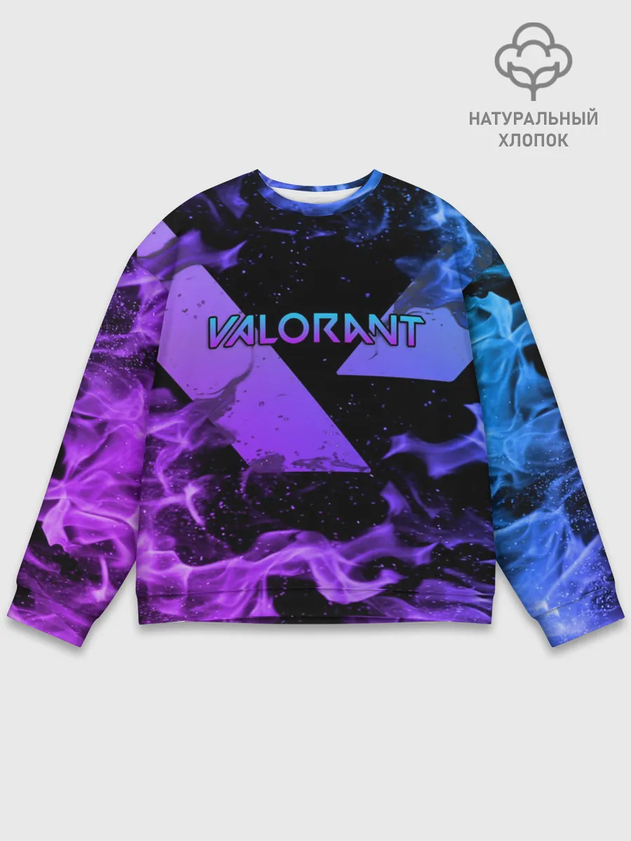 Мужской свитшот базовый / VALORANT