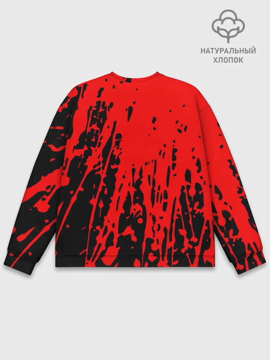 Мужской свитшот базовый / Приключения ДжоДжо